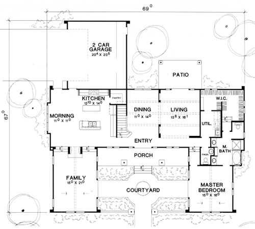 Mediterranean Level One of Plan 67435