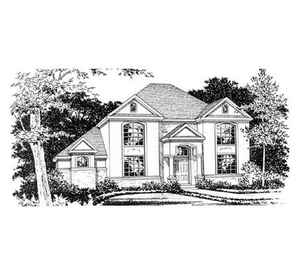 House Plan 67444 Elevation