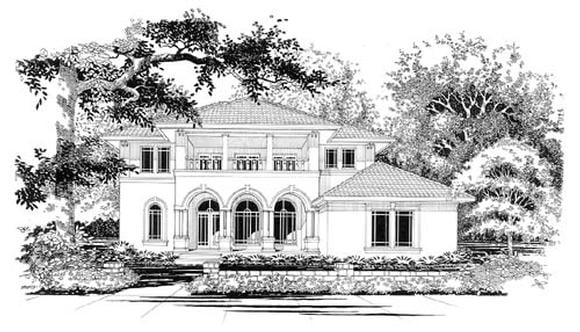 House Plan 67447 Elevation