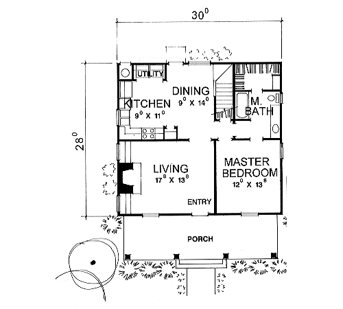 Cape Cod Narrow Lot Level One of Plan 67618