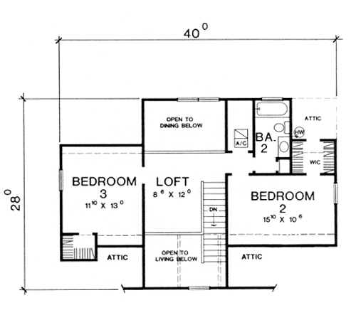 Traditional Level Two of Plan 67684