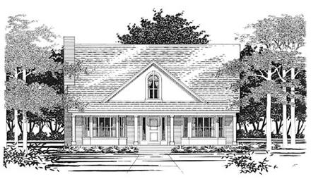 Traditional Elevation of Plan 67684