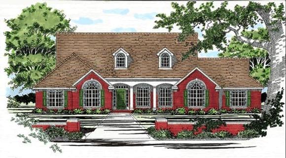 House Plan 67686 Elevation