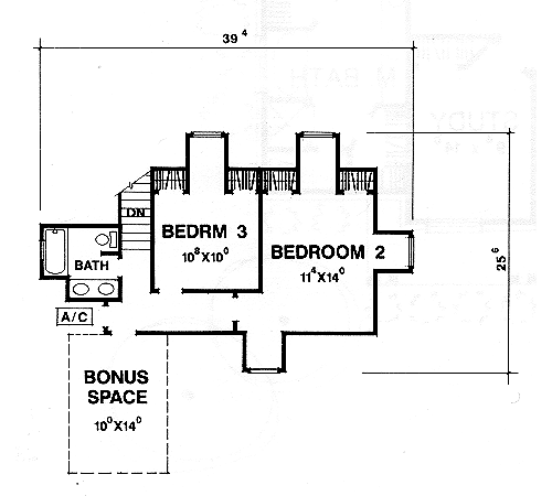 Traditional Level Two of Plan 67700