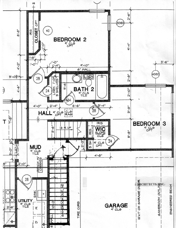 Cape Cod One-Story Alternate Level One of Plan 67705