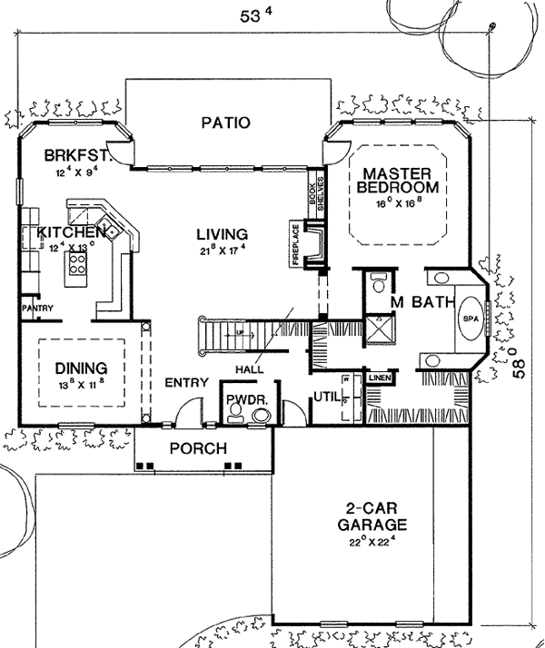 Traditional Level One of Plan 67708