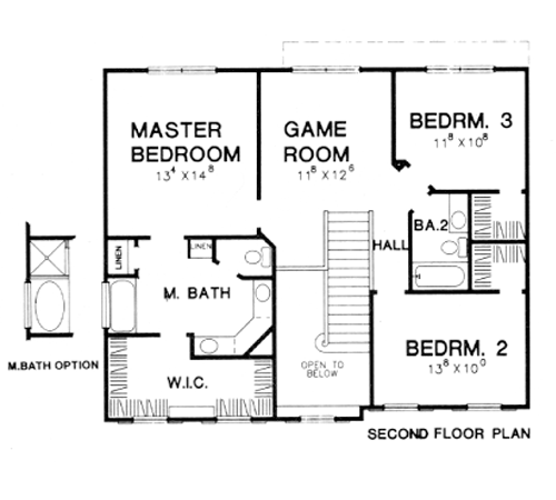 Traditional Level Two of Plan 67714