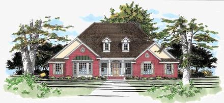 House Plan 67736 Elevation