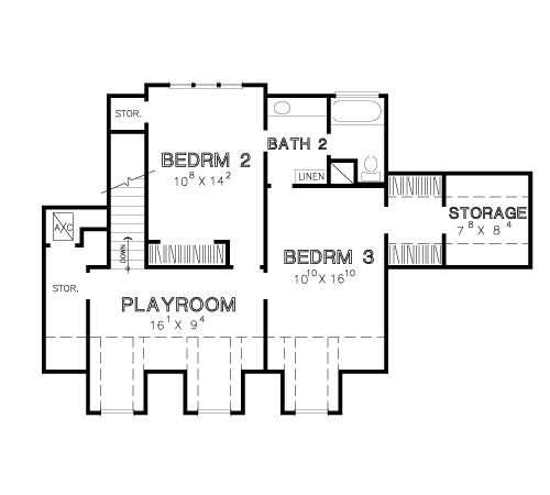 Cape Cod Level Two of Plan 67739