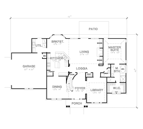 Traditional Level One of Plan 67764