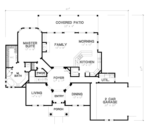 Traditional Level One of Plan 67799