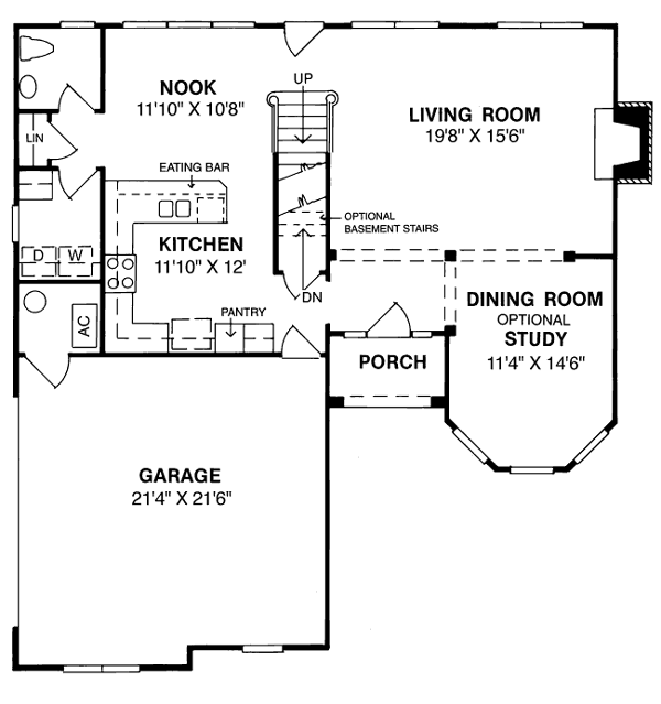 Traditional Level One of Plan 67807