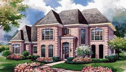 House Plan 67846 Elevation