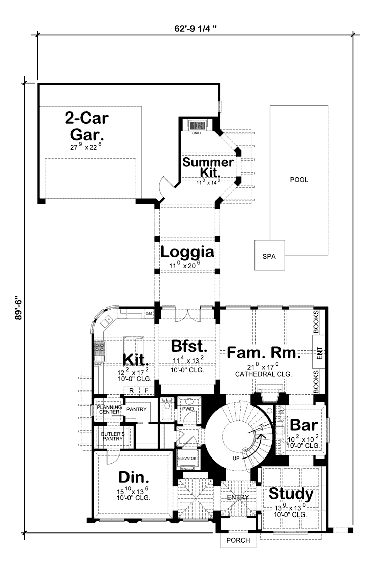 Mediterranean Level One of Plan 67856