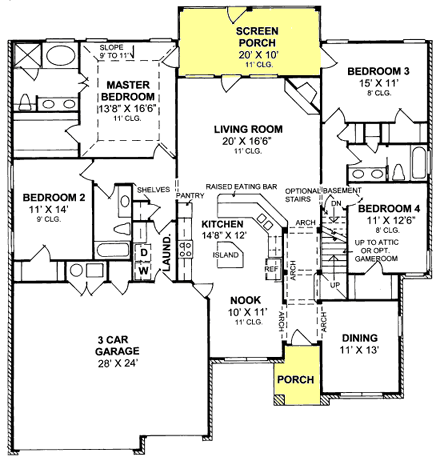 First Level Plan