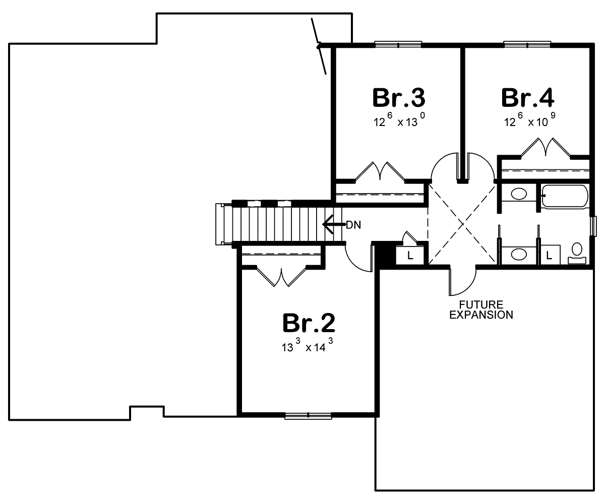 Craftsman Level Two of Plan 67891