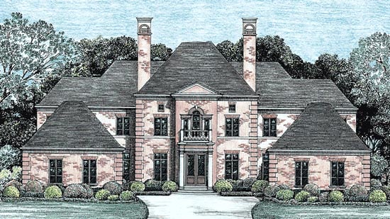 European Plan with 3335 Sq. Ft., 4 Bedrooms, 4 Bathrooms, 4 Car Garage Picture 8