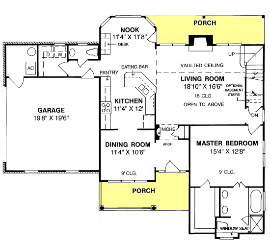 Traditional Level One of Plan 68150