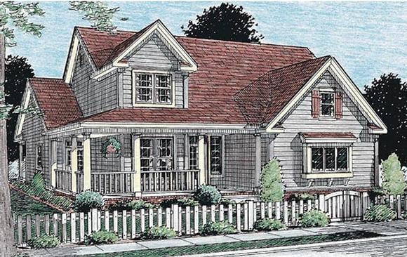 House Plan 68160 Elevation