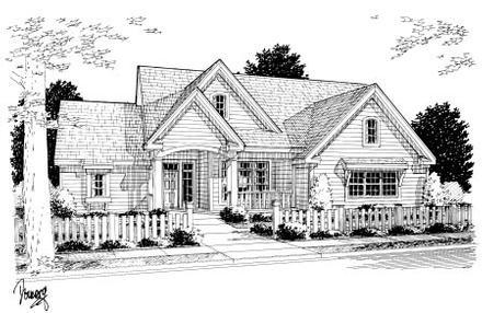 Traditional Elevation of Plan 68171