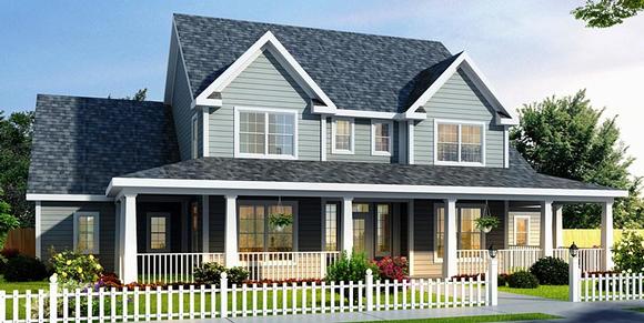 House Plan 68178 Elevation