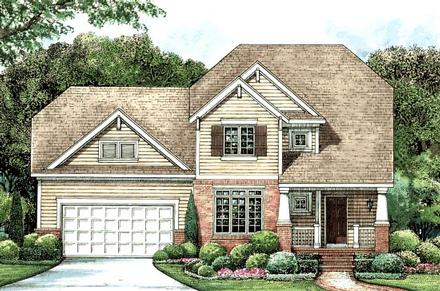 House Plan 68196 Elevation