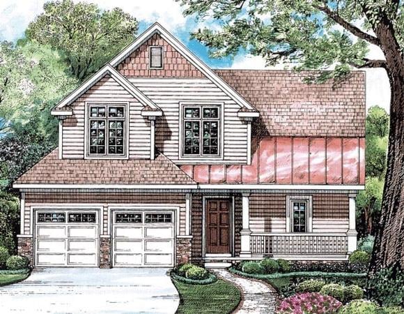 House Plan 68203 Elevation