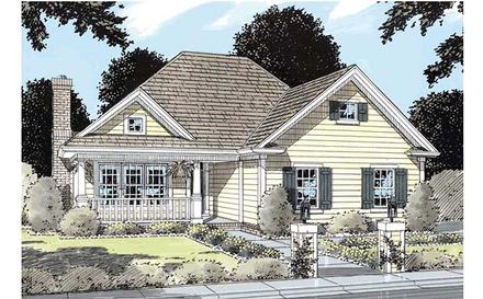 Traditional Elevation of Plan 68232