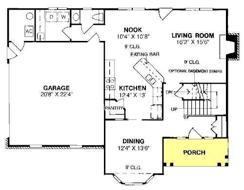 Traditional Level One of Plan 68336