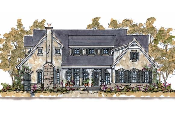 House Plan 68340 Elevation