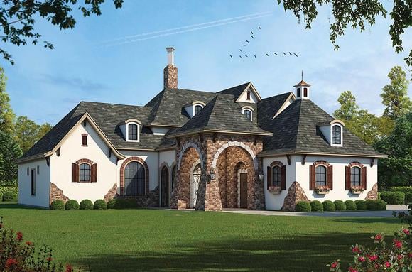 House Plan 68359 Elevation