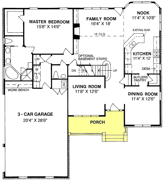 Traditional Level One of Plan 68440