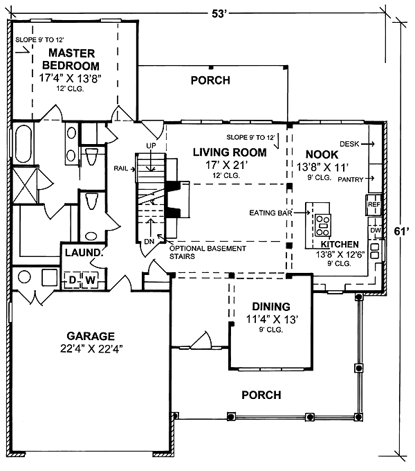 Traditional Level One of Plan 68516