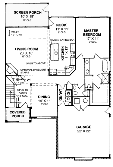 European Traditional Level One of Plan 68526