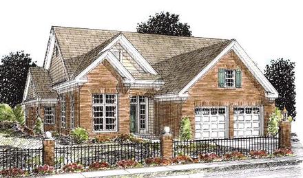 House Plan 68532 Elevation