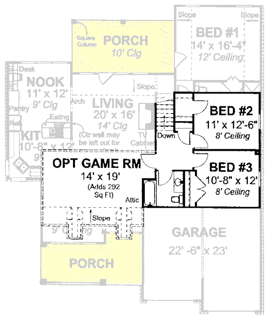 Traditional Level Two of Plan 68544