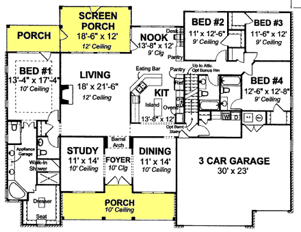 First Level Plan