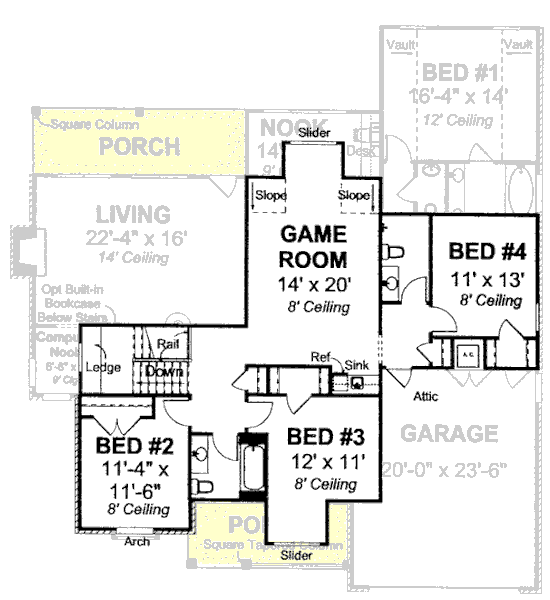 Traditional Level Two of Plan 68548