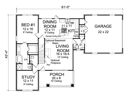 First Level Plan