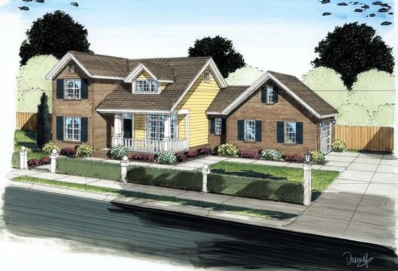 House Plan 68569 Elevation