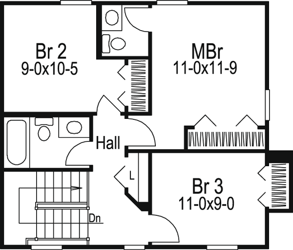 Country Traditional Level Two of Plan 69000