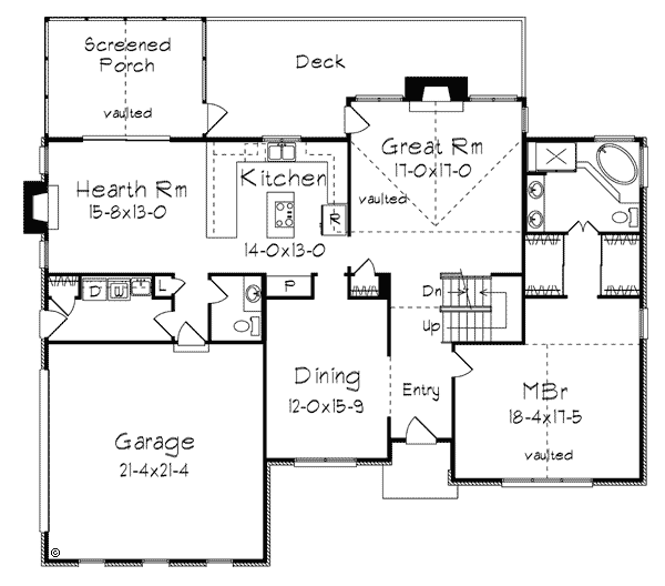 European Traditional Level One of Plan 69003