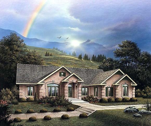 House Plan 69011 Elevation