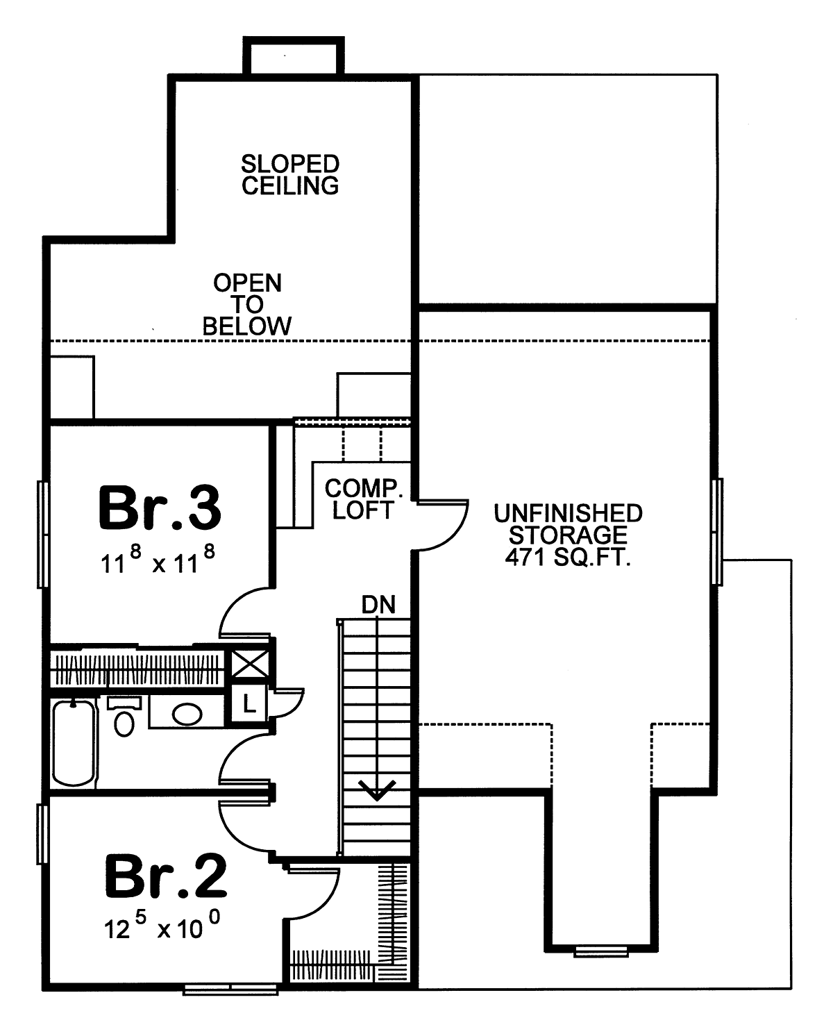 Country Craftsman Level Two of Plan 69086