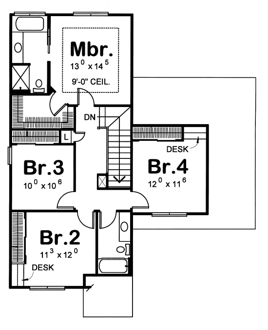 Craftsman Level Two of Plan 69098