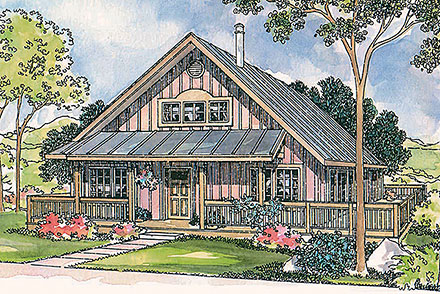 House Plan 69112 Elevation