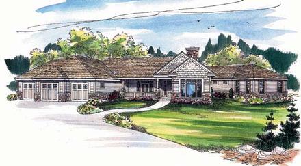 House Plan 69128 Elevation