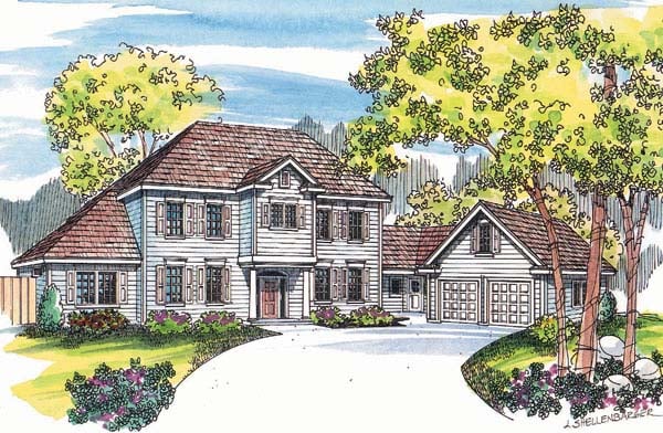 Plan 69136 | Southern Style with 6 Bed, 5 Bath