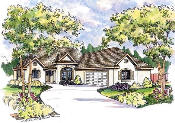 House Plan 69145 Elevation