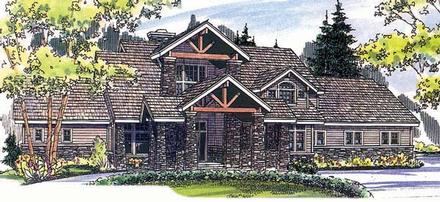 Country Traditional Elevation of Plan 69151